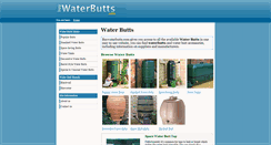 Desktop Screenshot of buywaterbutts.com